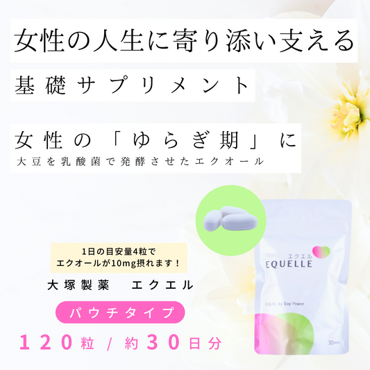 大塚製薬 エクエル 30日分 120粒 2袋美容