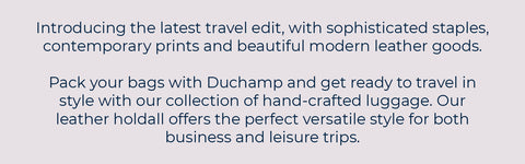 Duchamp Travel Edit