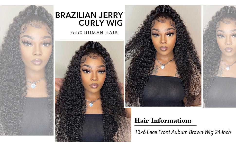 13X6 KINKY CURLY FRONTAL WIGS