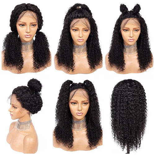 360_lace_wig kinky curly hair