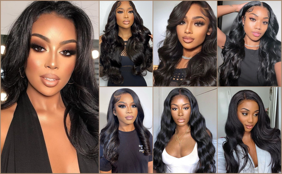 5x5 Closure Body Wave Closure Human Hair 12A Transparent Lace Closure Brazilian Virgin Remy Human Hair Frontal Closure Pre Plucked with Baby Hair