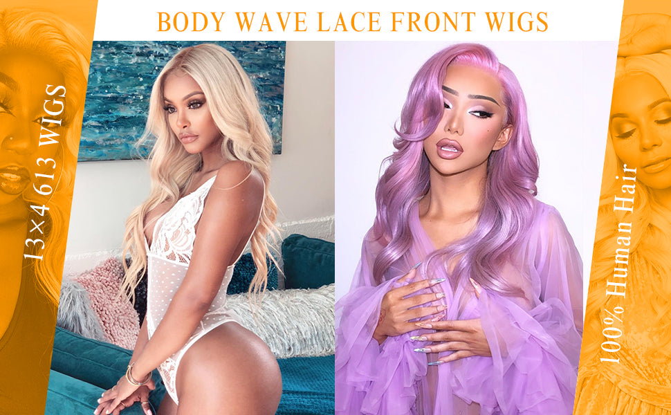 613 body wave frontal wig