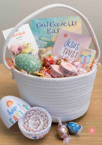 Catholic Easter basket