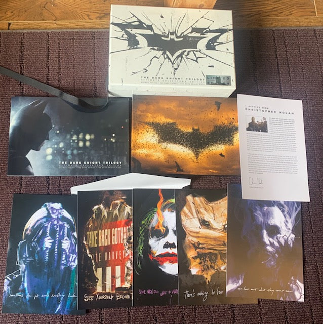 The Dark Knight Trilogy: Ultimate Collector's Edition Box Set – Retro  Revolution Records
