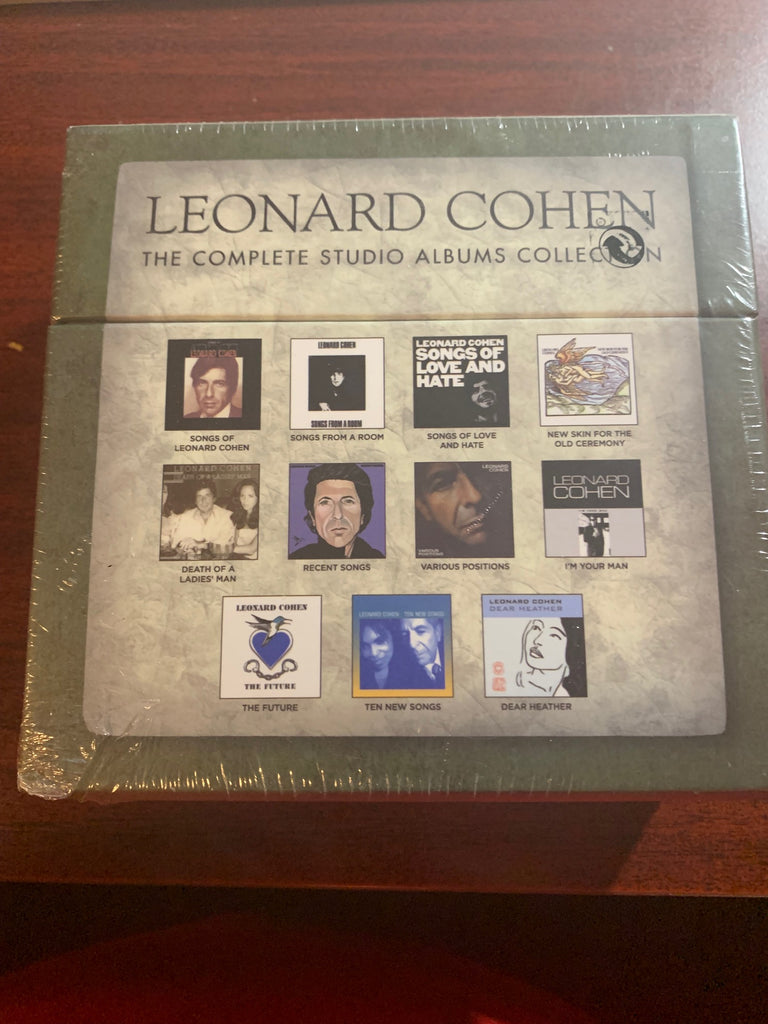 Complete Studio Albums Collection by Leonard Cohen (2011-10-07) 11 CD –  Retro Revolution Records