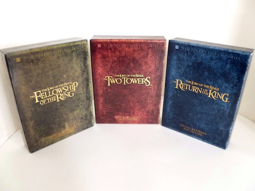 lord of the rings extended trilogy box set box