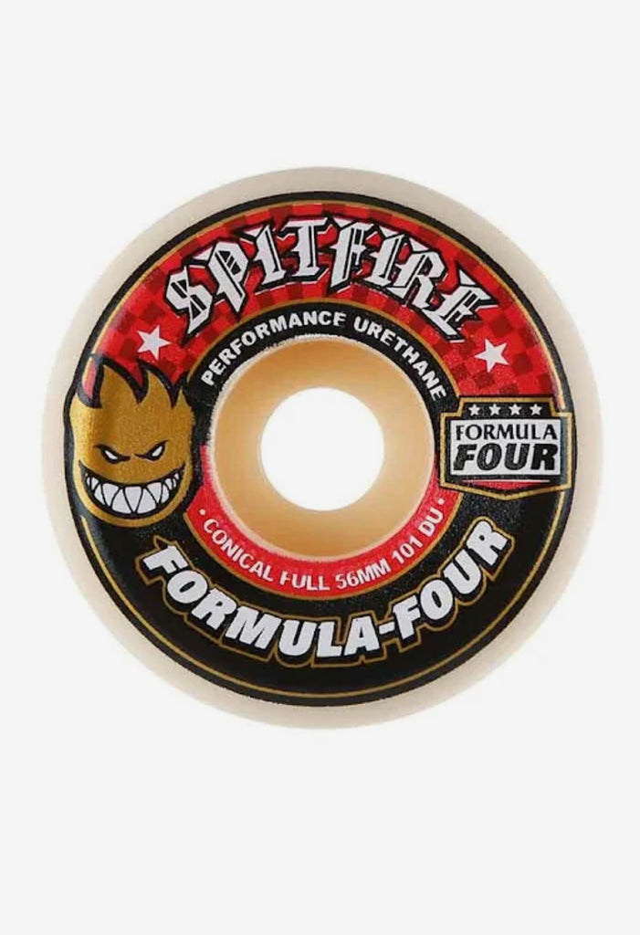 SPITFIRE 56MM WHEEL F4 101D CONICAL FULL Street Machine Skateboarding