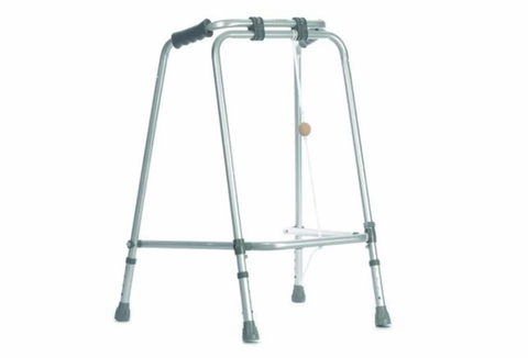 CapeAbilities stocks the pictured EZ Fold & Go Walker, which is lightweight and has a central fabric panel that allows it to fold away neatly. This is a good option if you travel regularly or would like your walker to be stowed out of the way when not in use.