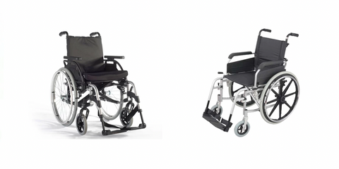 CapeAbilities stocks the pictured Glide Centro, recommended if you plan to use a power wheelchair outside as much as inside.