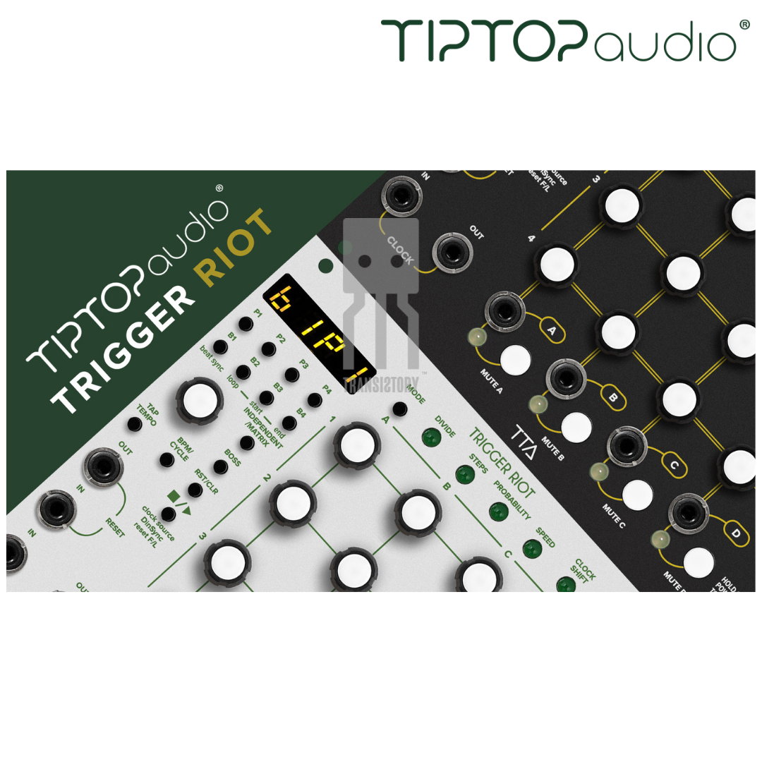 Tiptop Audio | Trigger Riot（White Panel） 特別送料無料！ おもちゃ