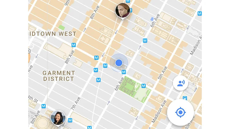Google-Map-Sharing