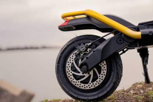 Kaabo Wolf King electric scooter - back wheel, back brakes, rear fender, rear tire