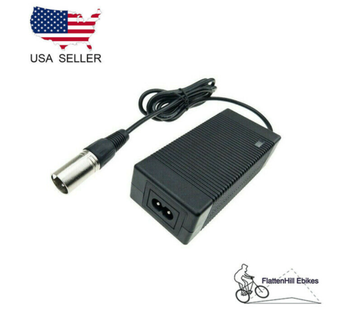 Electric Bike Ebike Scooter 48V Li-ion Battery Charger 3 pin XLR Plug –  PedL E-Bikes & E-Scooters