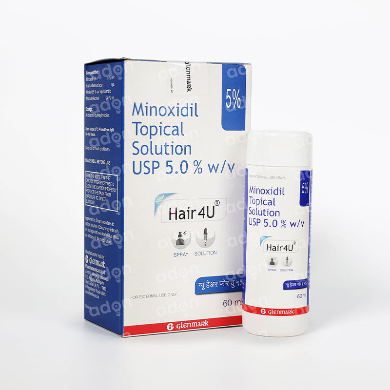 Hair 4u New 5 SpraySolution 60ml  Buy Medicines online at Best Price  from Netmedscom