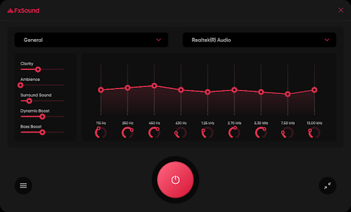 FX Sound application