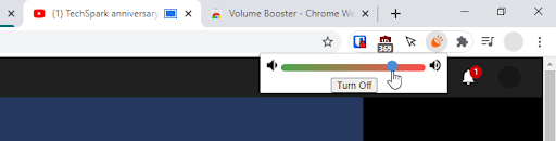 Increase volume in Google chrome