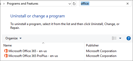 how to check for multiple copies of office
