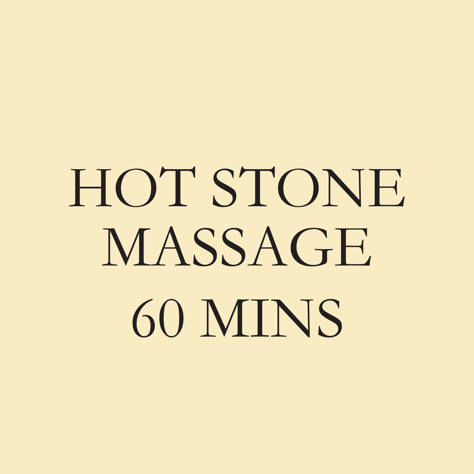 Hot Stones Massage Whispering Daisies