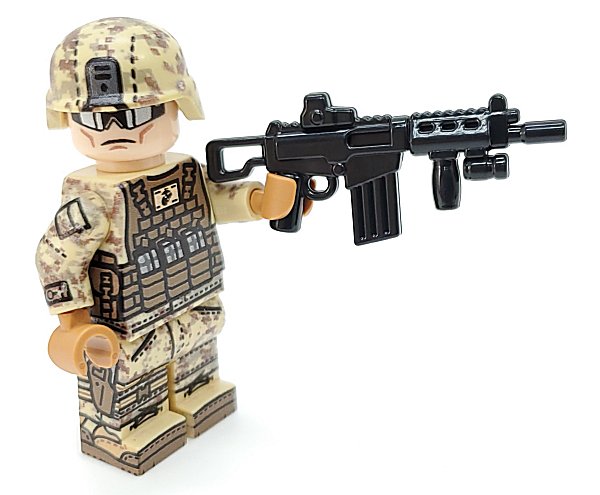 BrickArms Modern Combat Assault Set di Armi Custom Arma, per Le Figure Lego®  : : Giochi e giocattoli