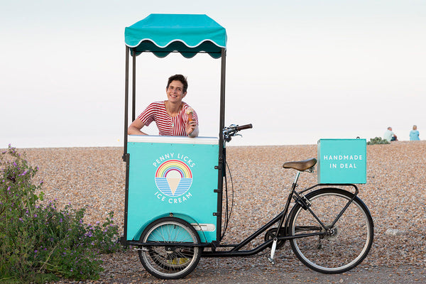 penny lickes ice cream bike