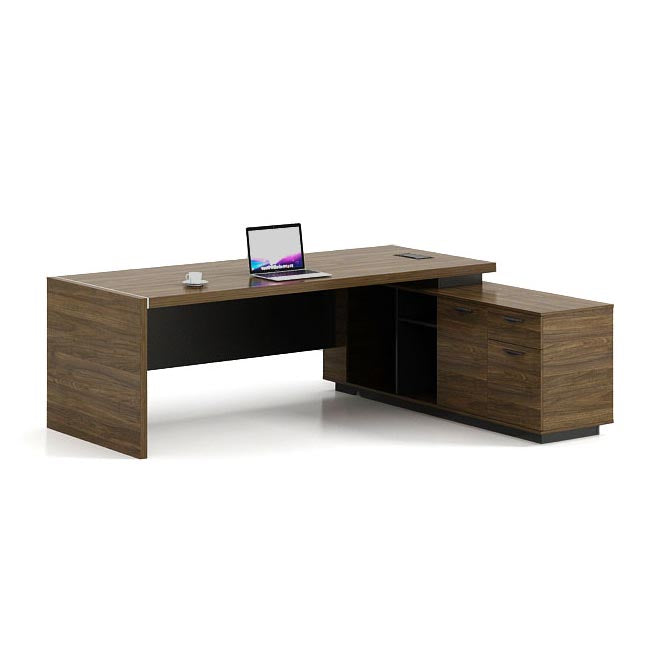 l shaped executive office table