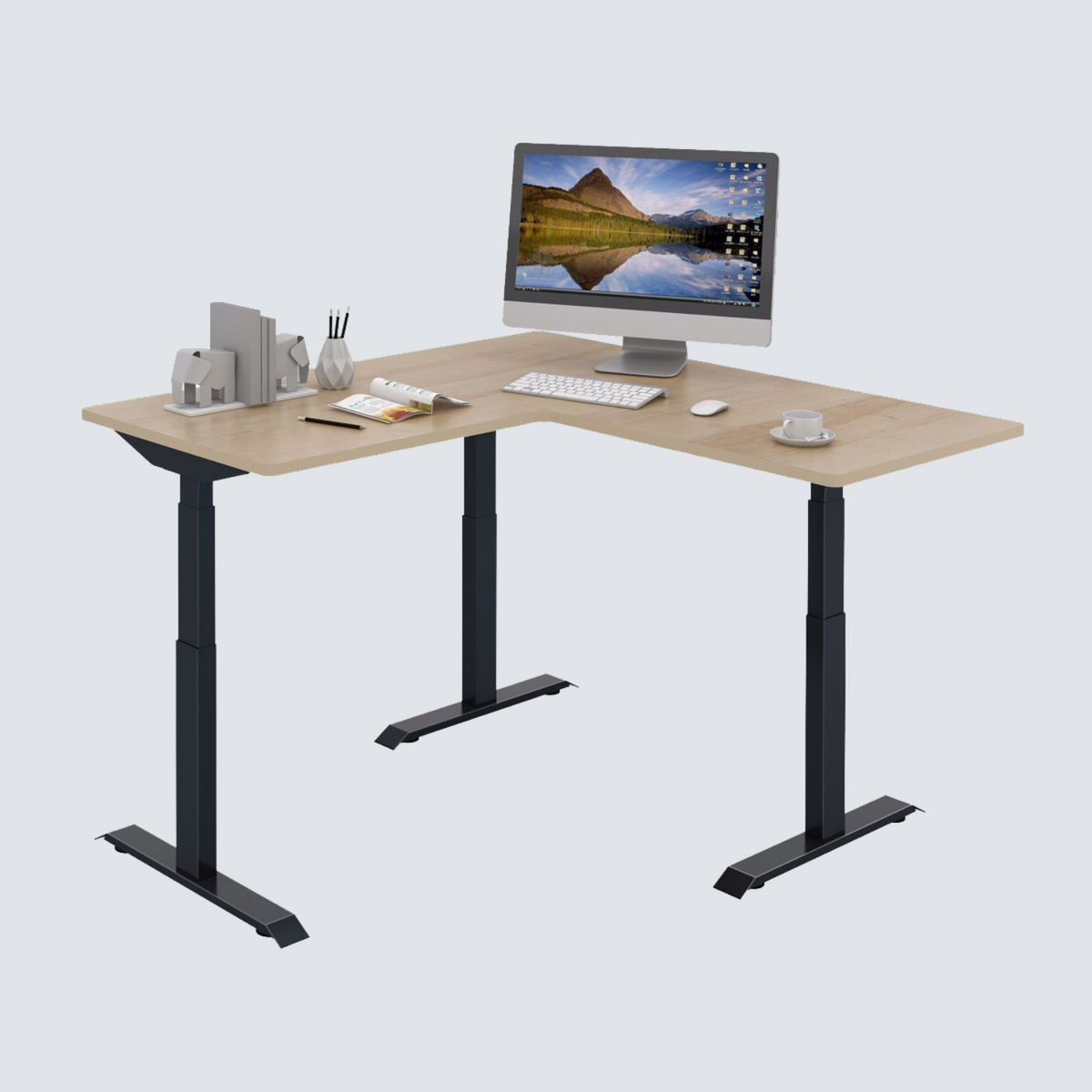 Stance Executive Electric Corner Desk — stancephilippines