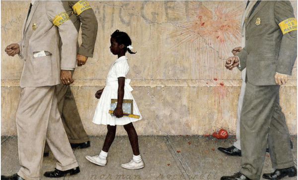 norman rockwell the problem we all live with