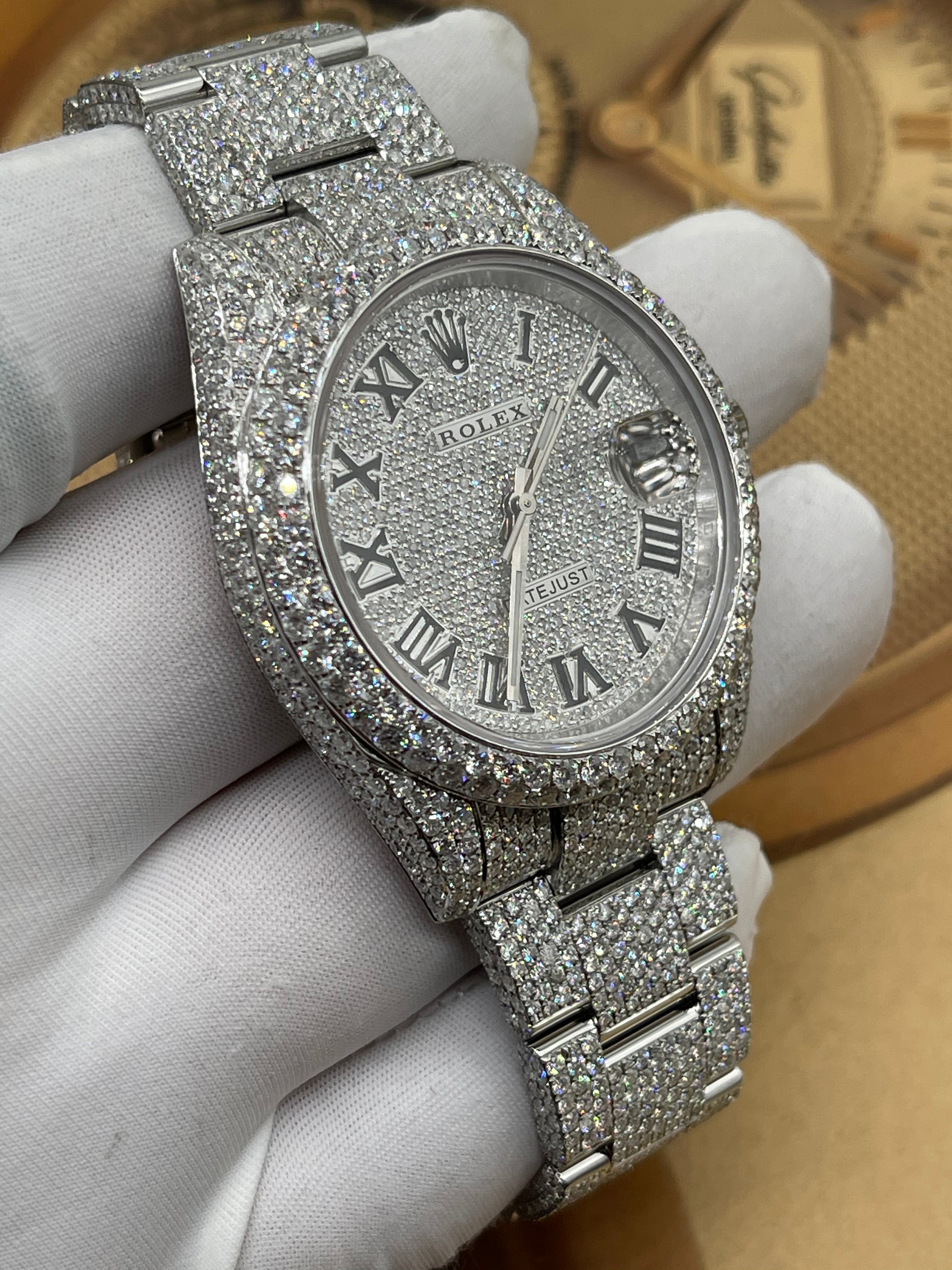 ice watch with diamonds