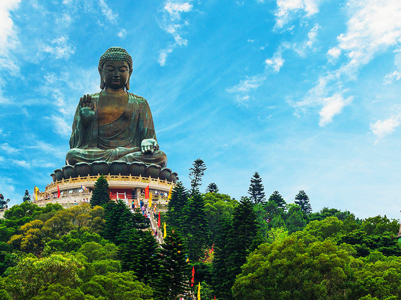 Bouddha statue Tian tan géante