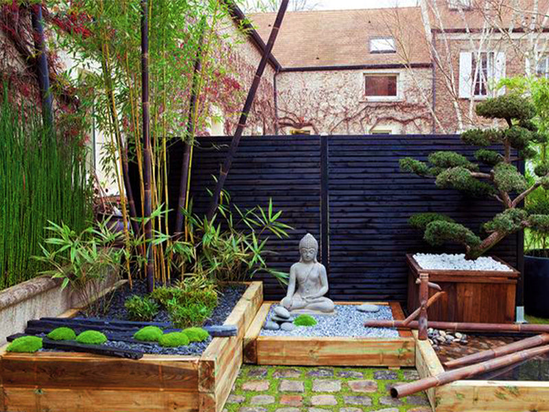 Décoration jardin zen