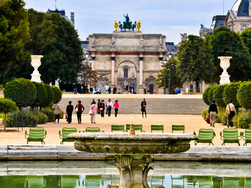 Jardin des Tuileries ambiance