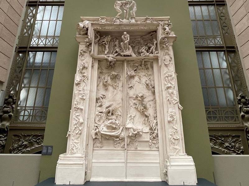 La porte de l'enfer de Auguste Rodin