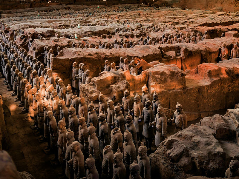 Les Guerriers de terre cuite de Xi'an