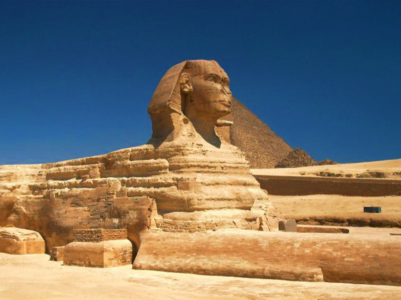 Sphinx statue Égyptienne