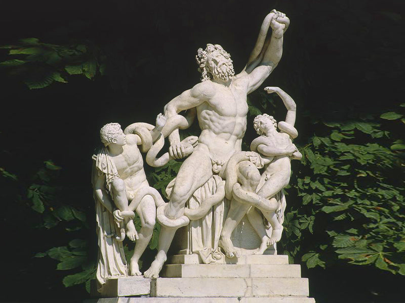 Statue Antiquité Laocoon et ses fils