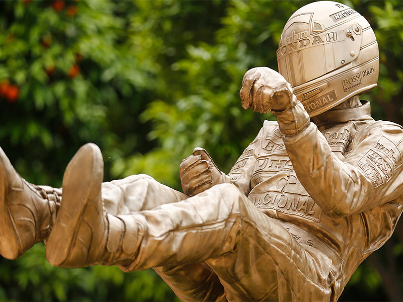 Statue Ayrton Senna Espagne
