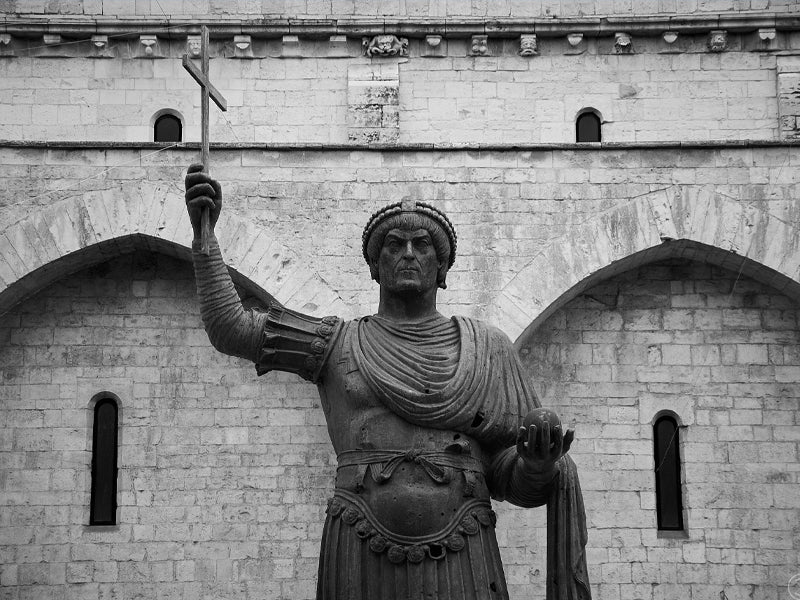 Statue Le Colosse de Barletta