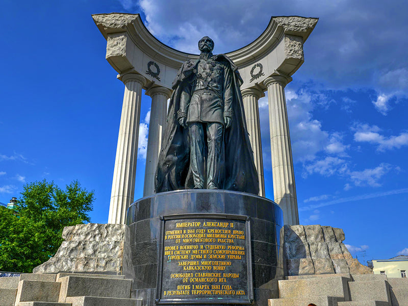 Statue Monument Alexandre 2 Saint-Pétersbourg