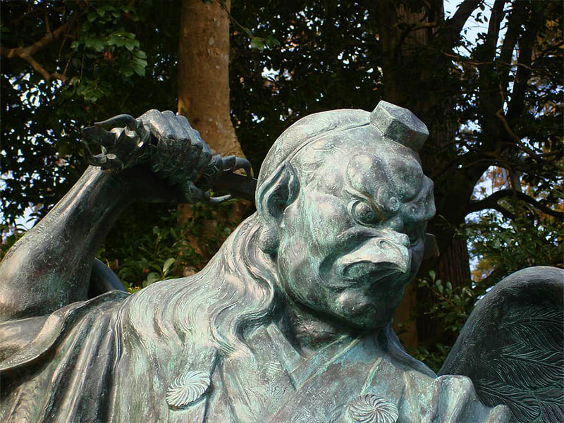 Statue Tengu Japon