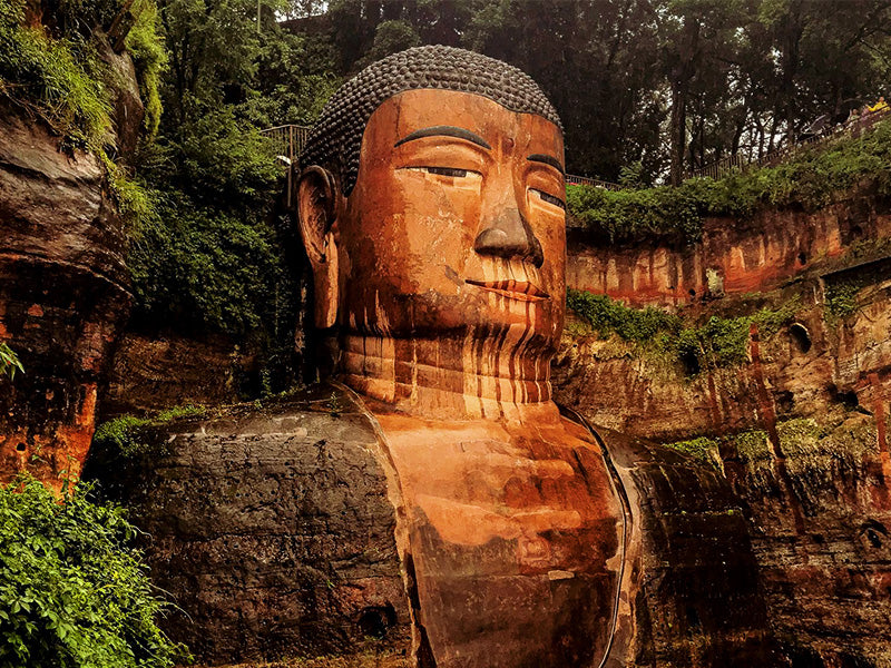 Statue bouddha géant de Leshan