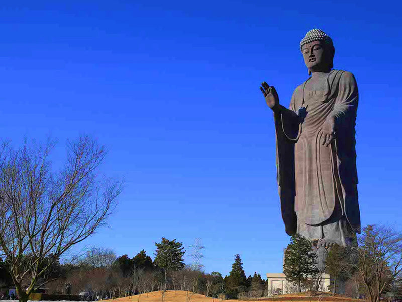 Statue de Ushiku Daibutsu Japon