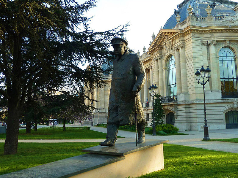 Statue de Winston Churchill à Paris