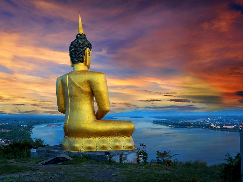 Statue de bouddha Laos