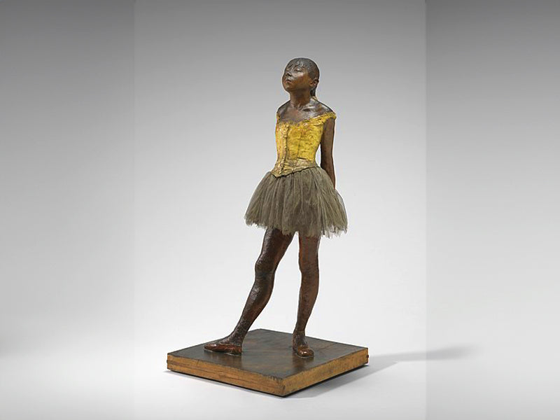 Statue de d'Edgar Degas La petite danseuse de 14 ans