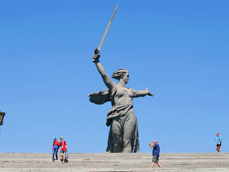 Statue de la mère patrie Russie