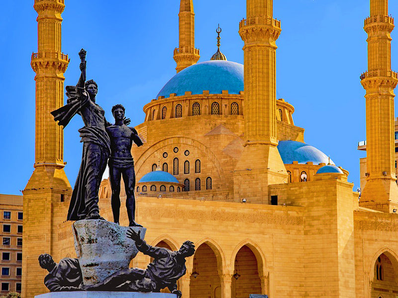 Statue de la place des Martyrs Liban