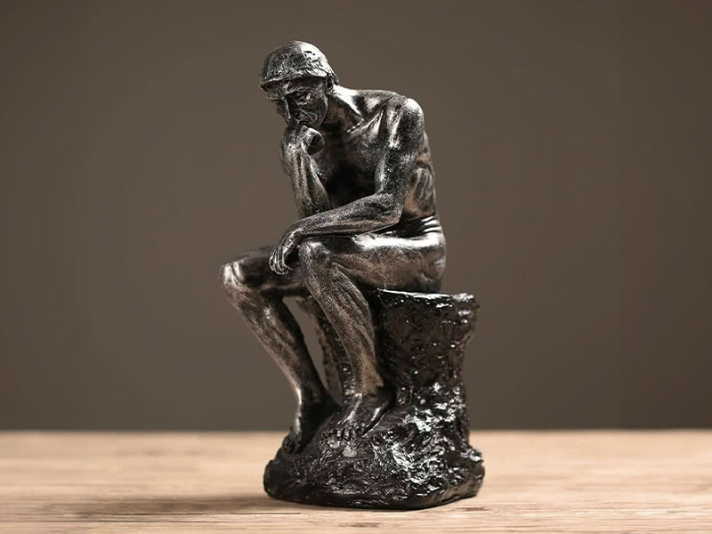 Statue décoration penseur de Rodin