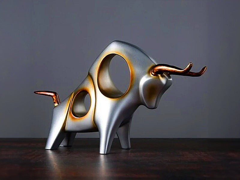 Statue design de taureau