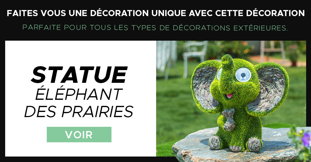 Statue éléphant décoration