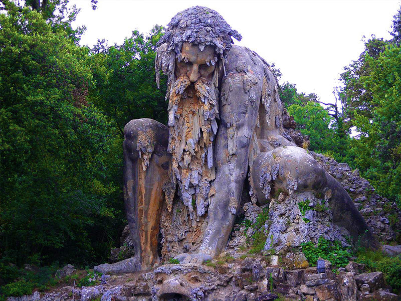 Statue géant Colossa dell'Appennino Italie